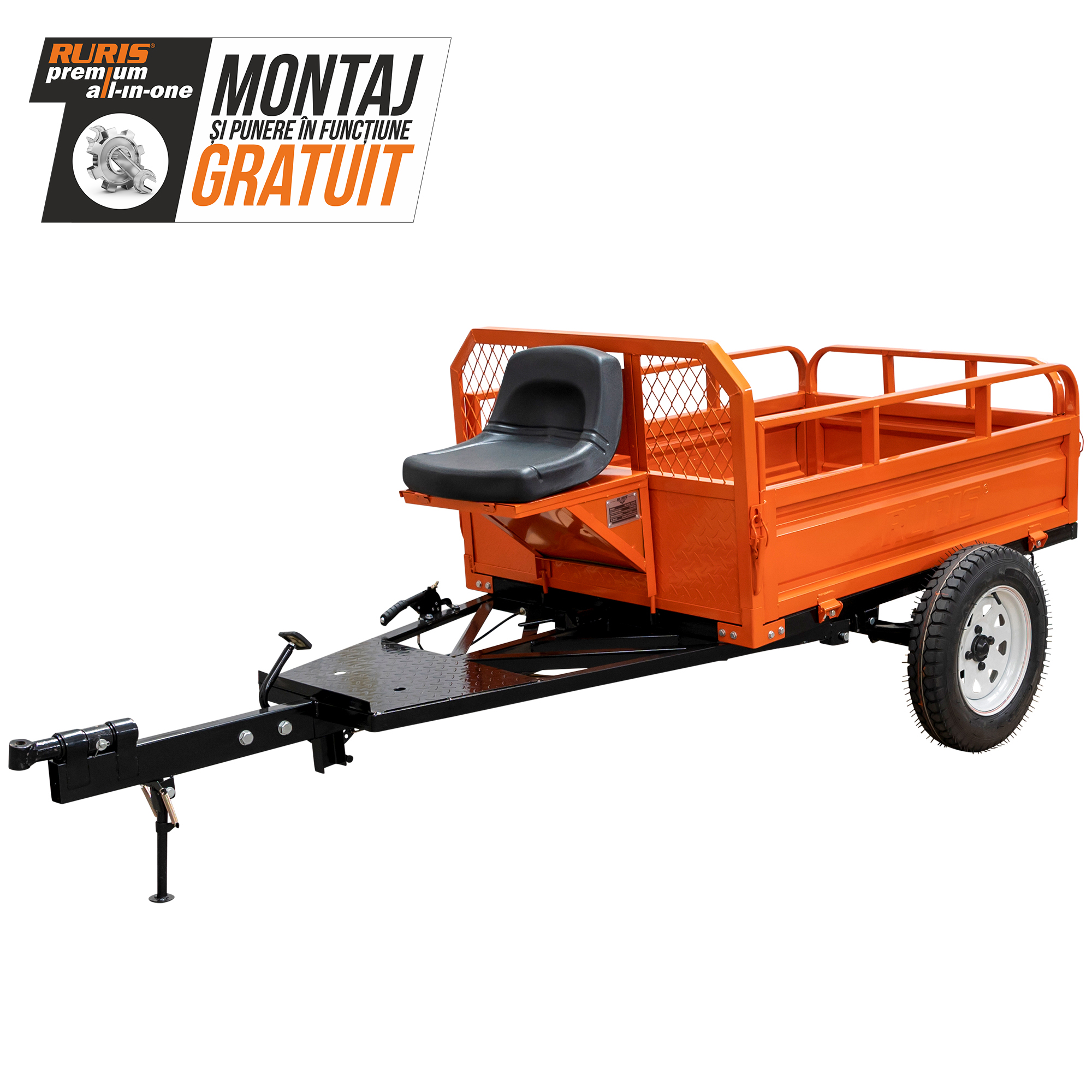 Imagine generala remorca RURIS 550S