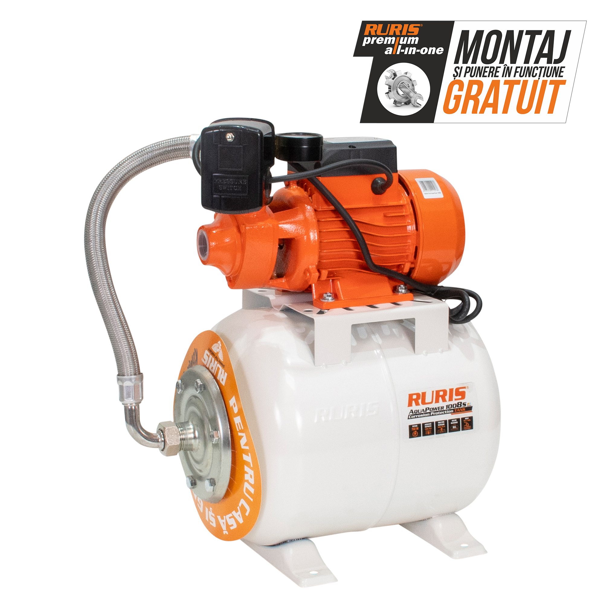 Imagine generala hidrofor RURIS AquaPower 1008S