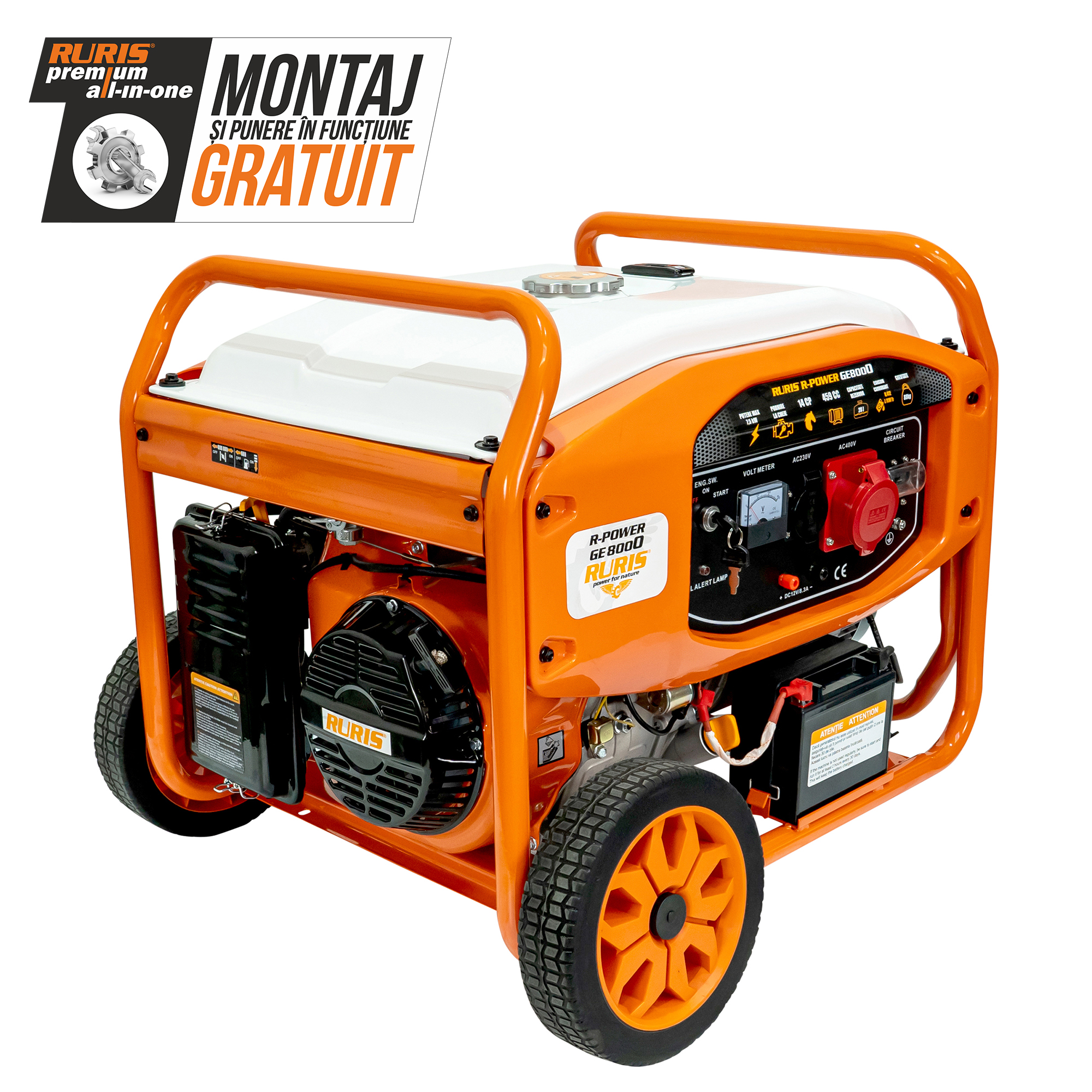 Imagine generala generator RURIS GE8000