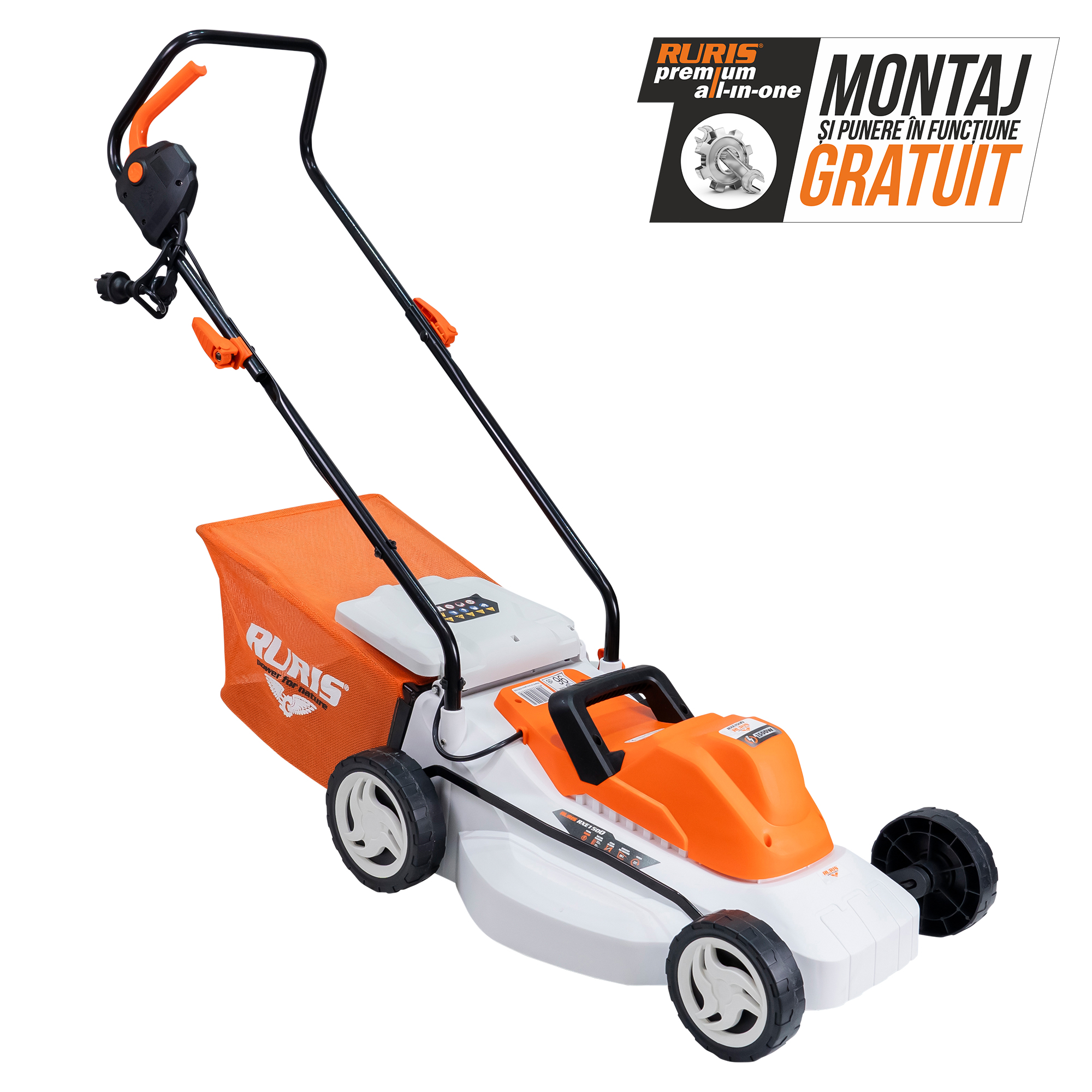 Imagine generala masina de tuns gazon electrica RURIS RXE1500