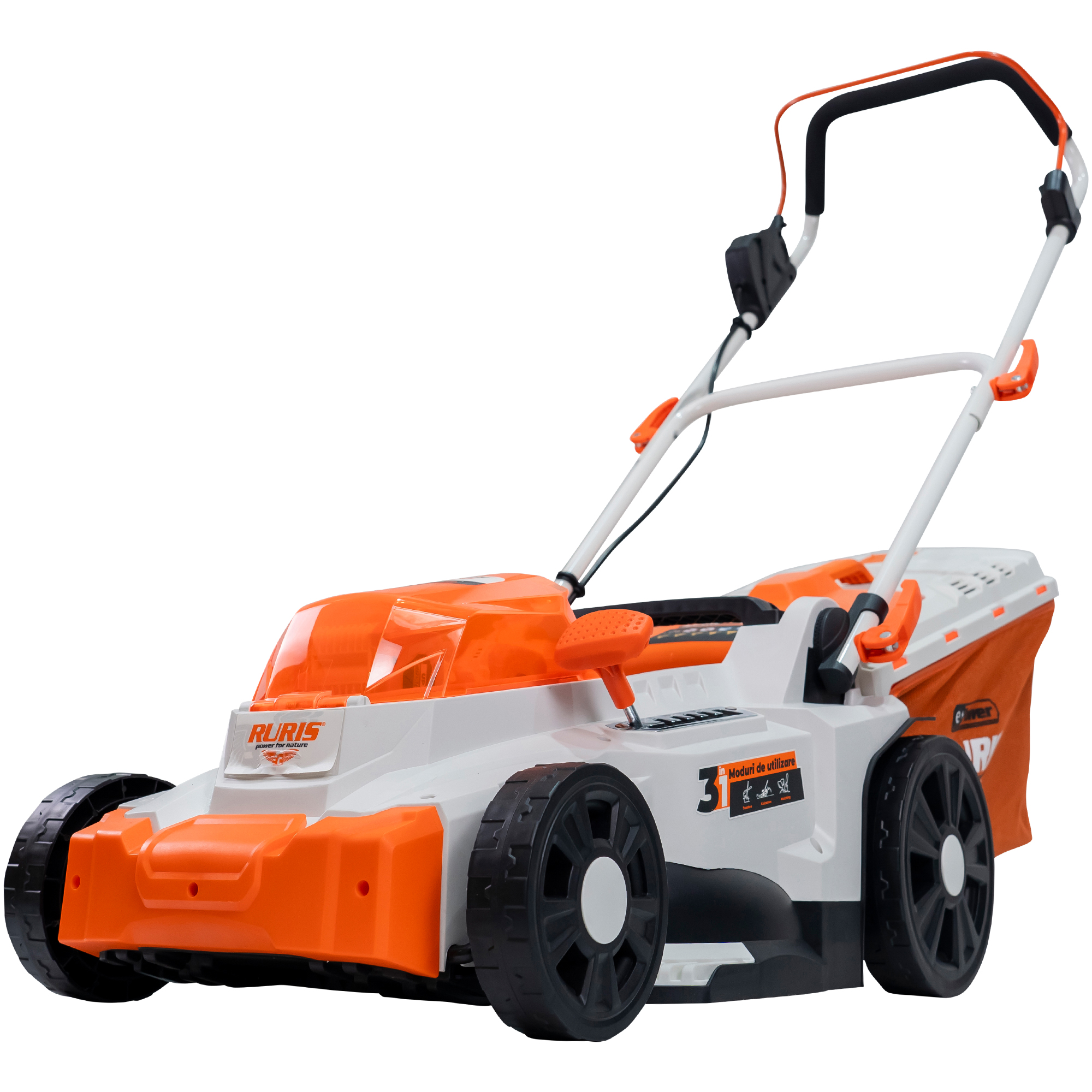 Masina gazon acumulator RURIS RXI3744e detalii 1