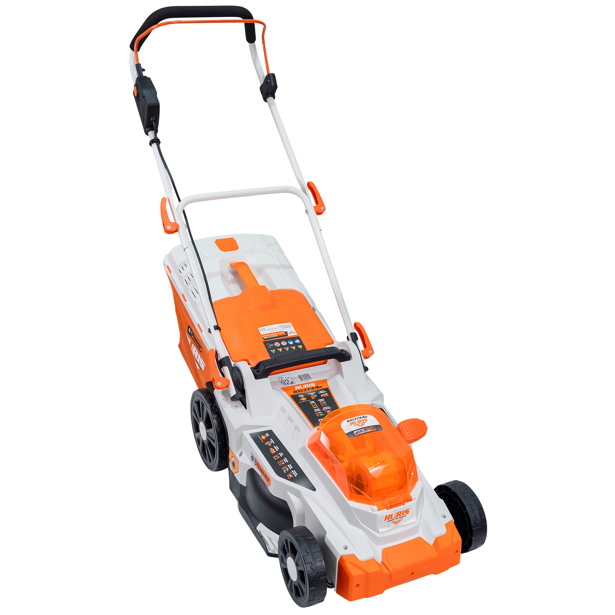 Masina gazon acumulator RURIS RXI3744e detalii 4