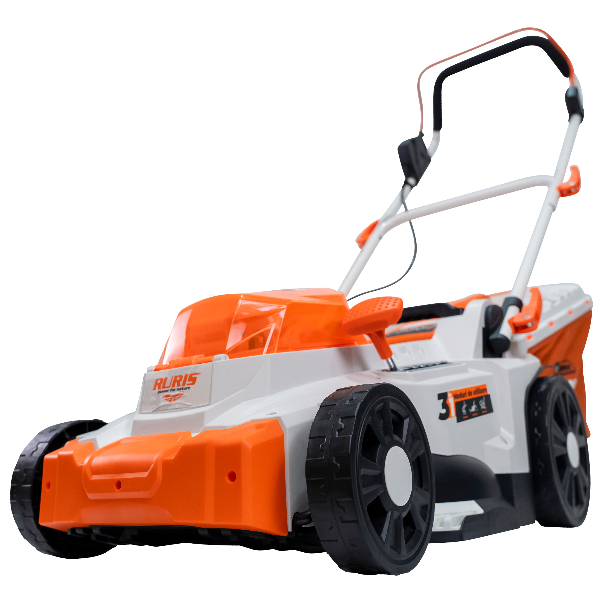 Masina gazon acumulator RURIS RXI3744e detalii 7
