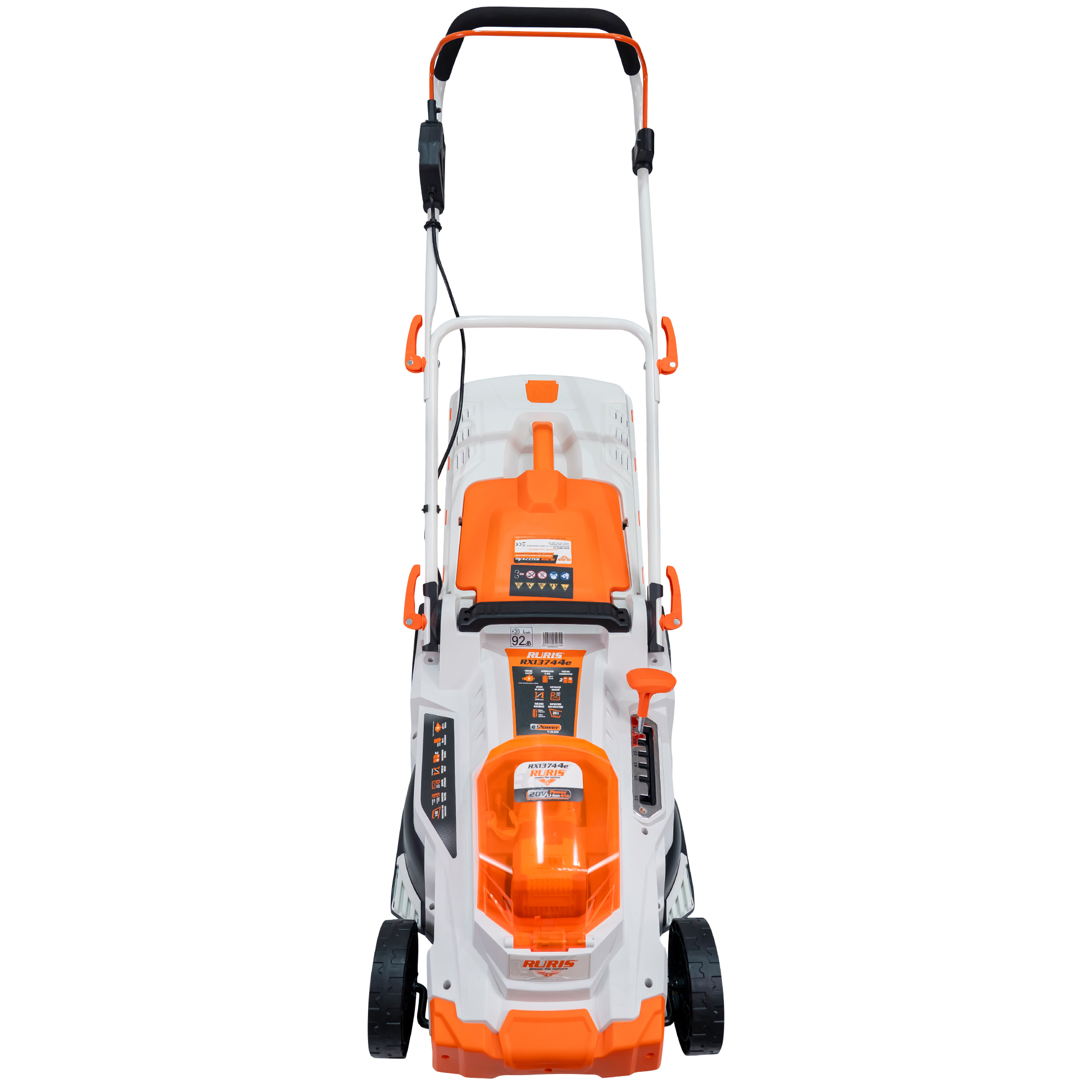 Masina gazon acumulator RURIS RXI3744e detalii 8
