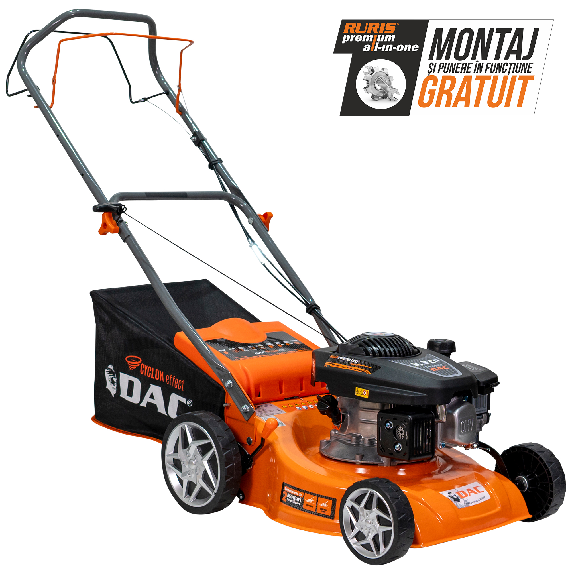 Imagine generala masina de tuns gazon DAC 110XLS