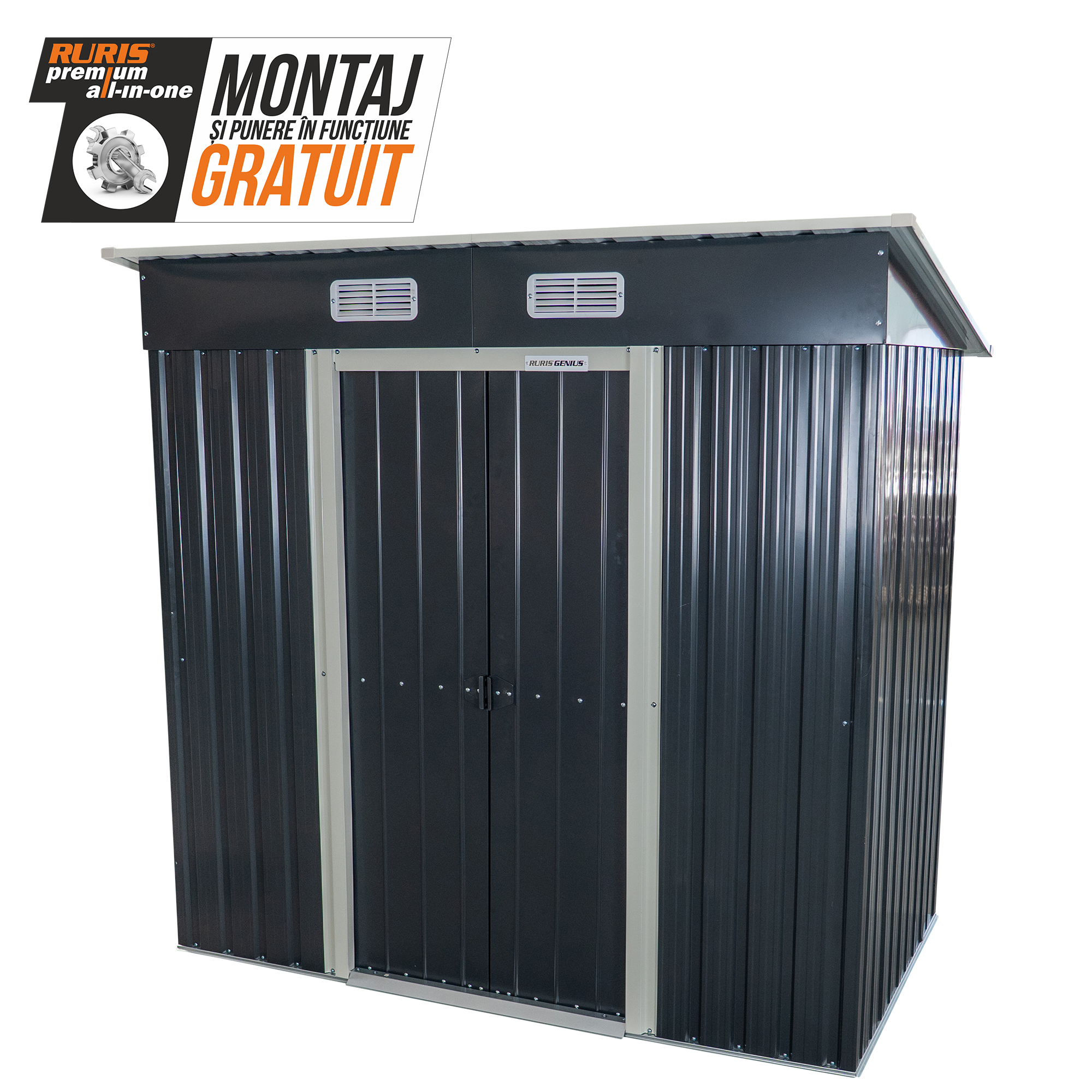 Imagine generala casuta gradina RURIS Genius 196MH