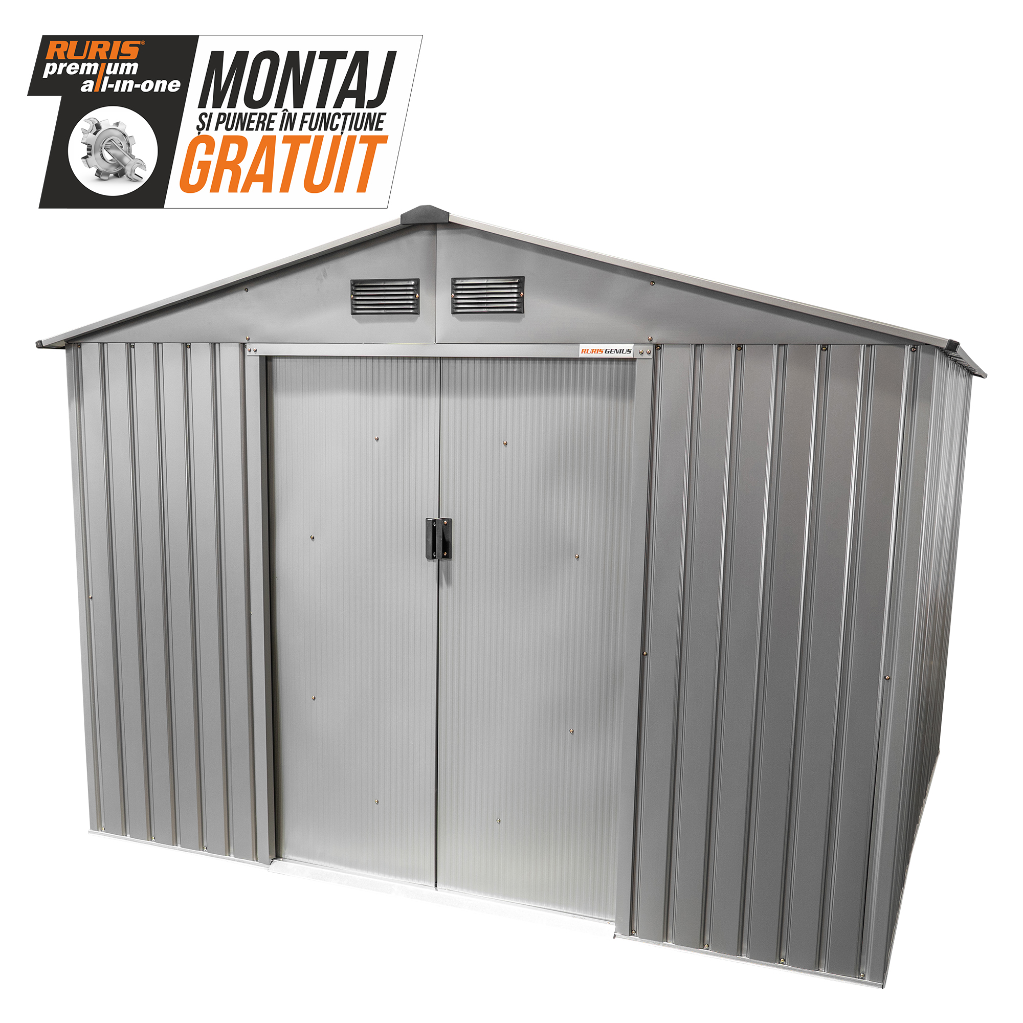 Imagine generala casuta gradina RURIS Genius 2770MH