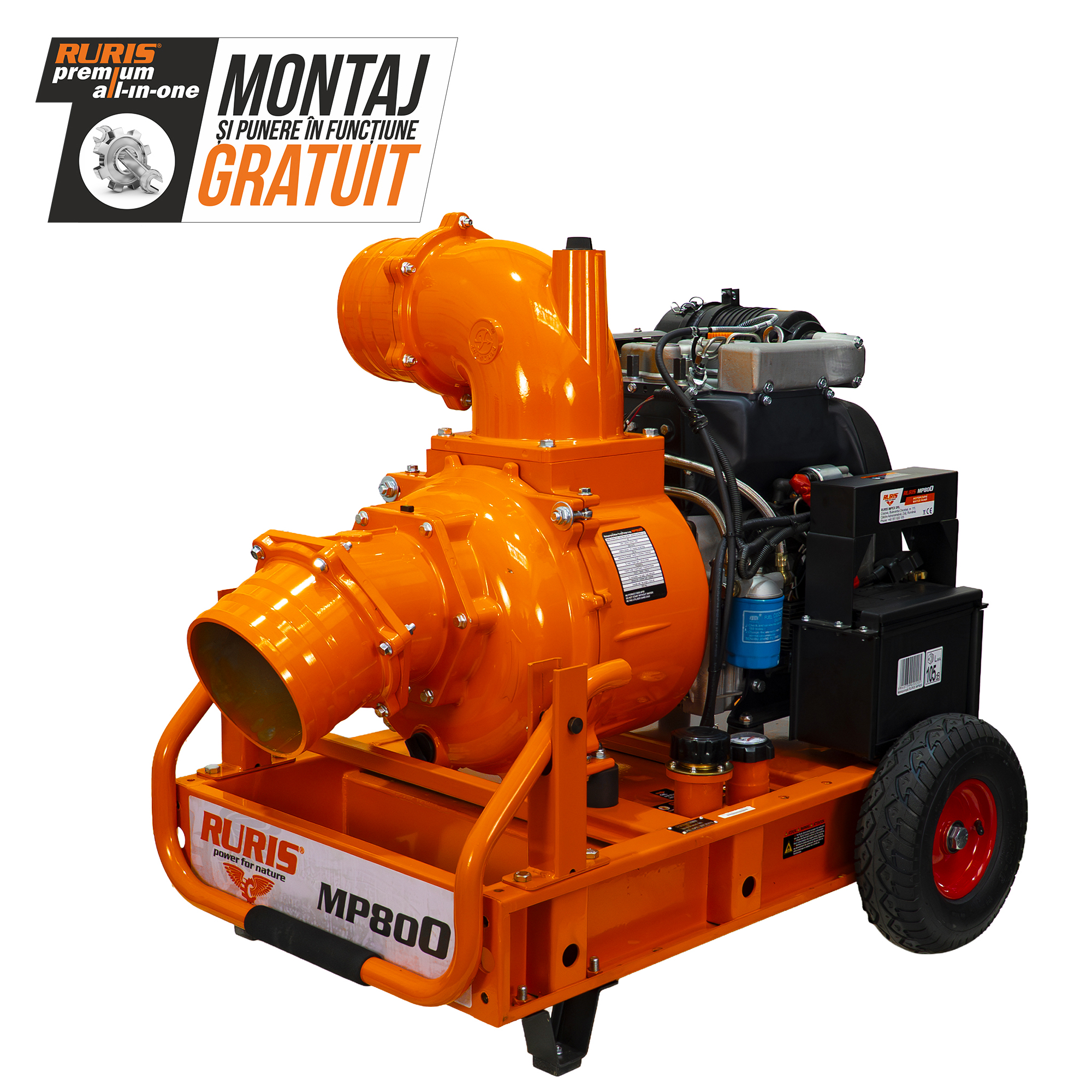 Imagine generala Motopompa MP800