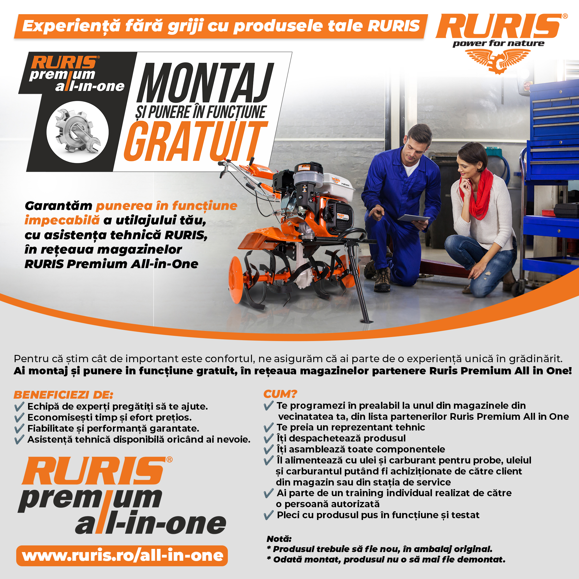 Imagine descriere program montaj gratuit RURIS Premium All-in-One